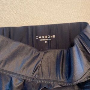 2 pairs - Carbon 38 Takara high shine leggings